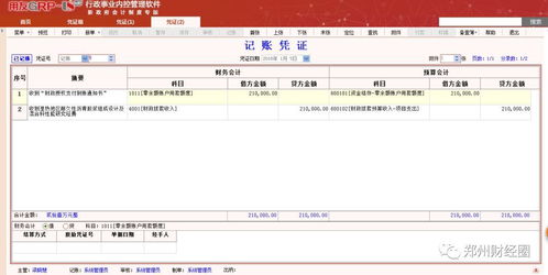 新政府準則制度用友政務軟件配套會計用品 a4版 展示